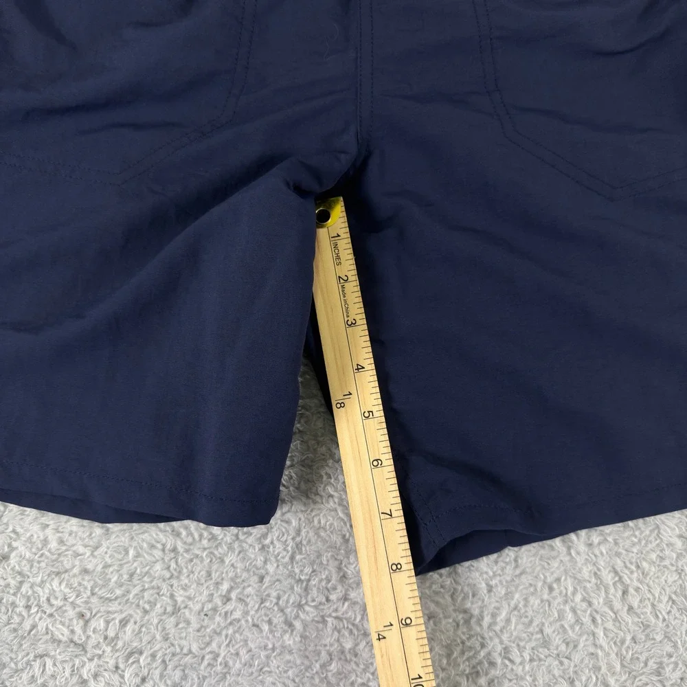 New Patagonia Boys Baggies Shorts Navy Blue Recycled Nylon Swim Trunks XL‎ 14